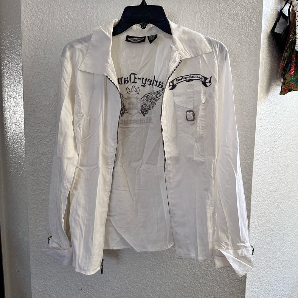 Harley-Davidson blouse, long sleeve, women’s, medium